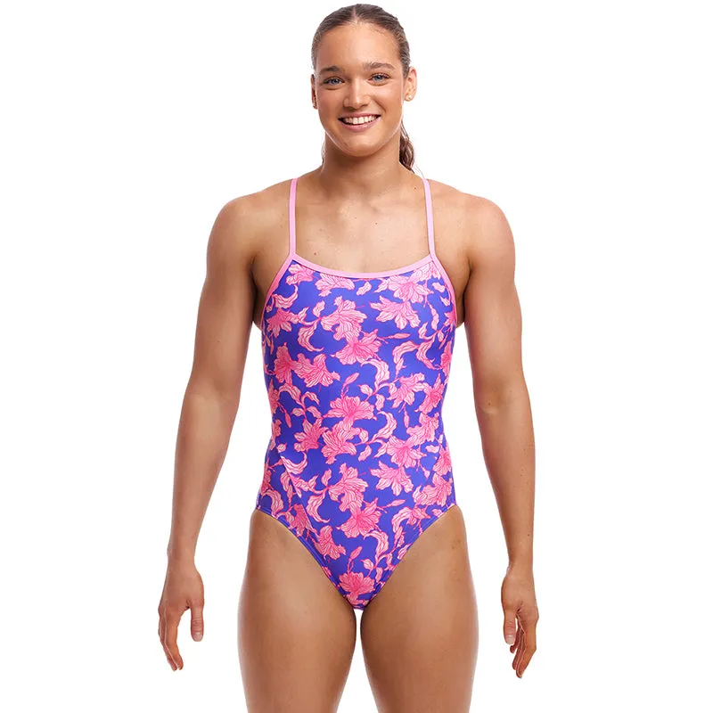 Funkita - Perfect Petal - Ladies Eco Single Strap One Piece