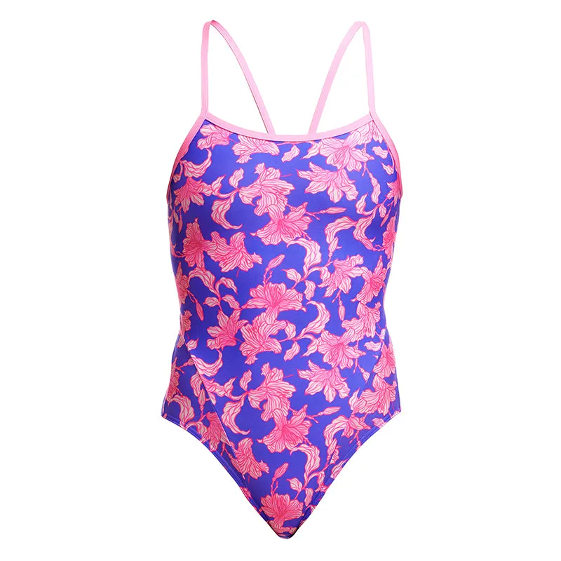 Funkita - Perfect Petal - Ladies Eco Single Strap One Piece