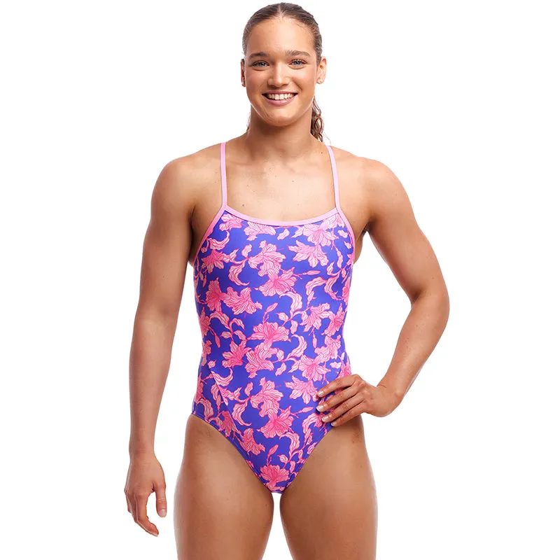 Funkita - Perfect Petal - Ladies Eco Single Strap One Piece