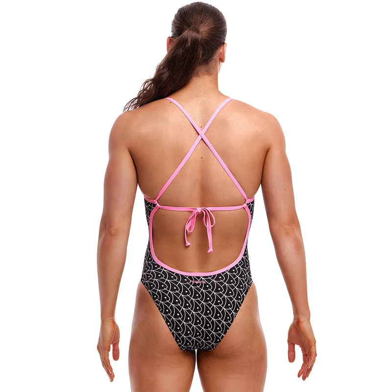 Funkita - Summer Fish - Ladies Eco Tie Me Tight One Piece