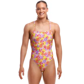 Funkita - Summer Garden - Ladies Eco Tie Me Tight One Piece