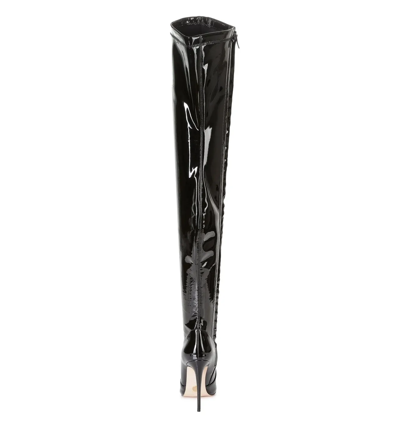 Giaro ARABELLA BLACK SHINY THIGH BOOTS Bootilicious style