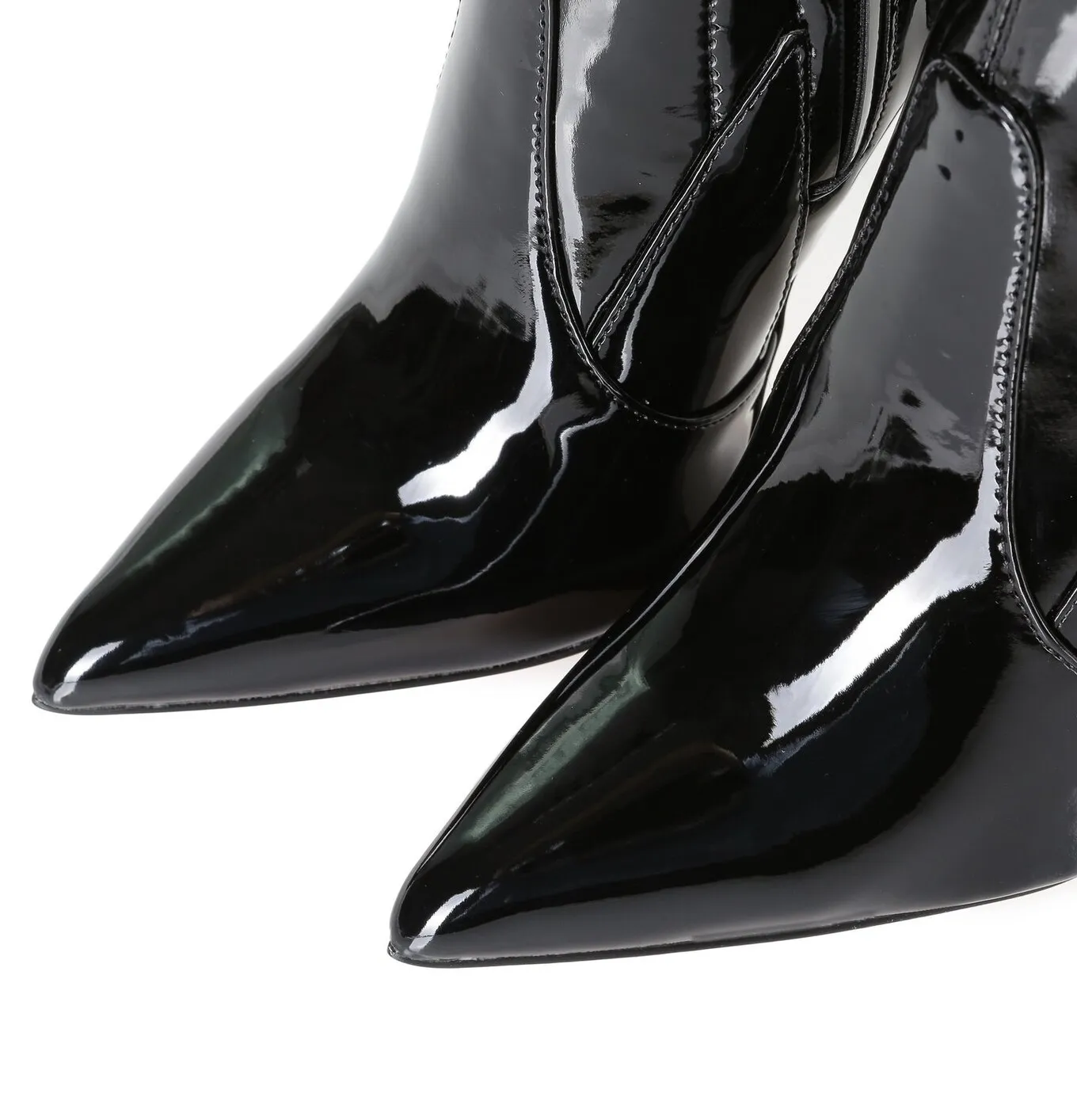 Giaro ARABELLA BLACK SHINY THIGH BOOTS Bootilicious style