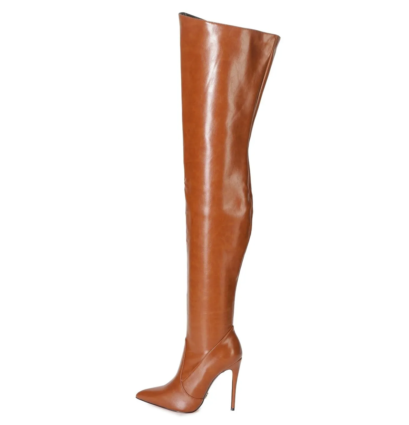 Giaro ARABELLA BROWN MATTE THIGH BOOTS Bootilicious style