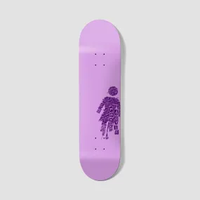 Girl Davis Bricked Skateboard Deck - 8.5