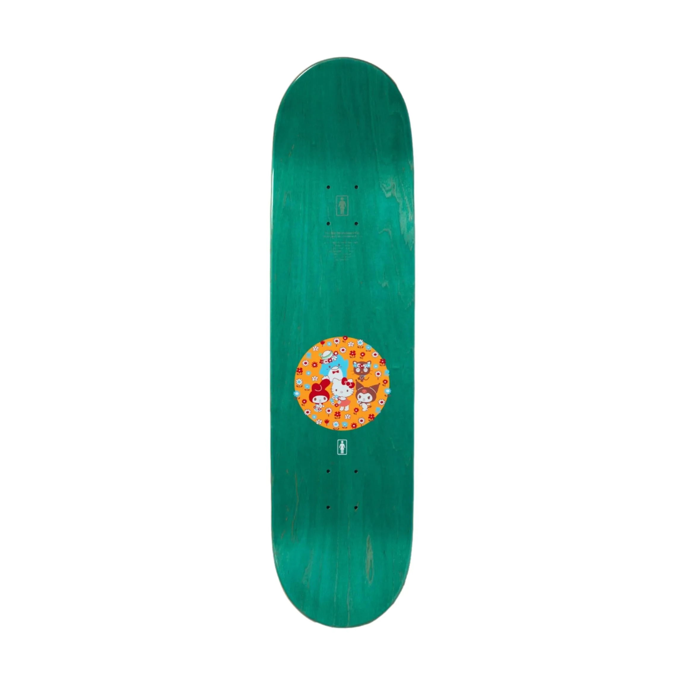 Gass Sanrio Friends 8.25 Skateboard Deck