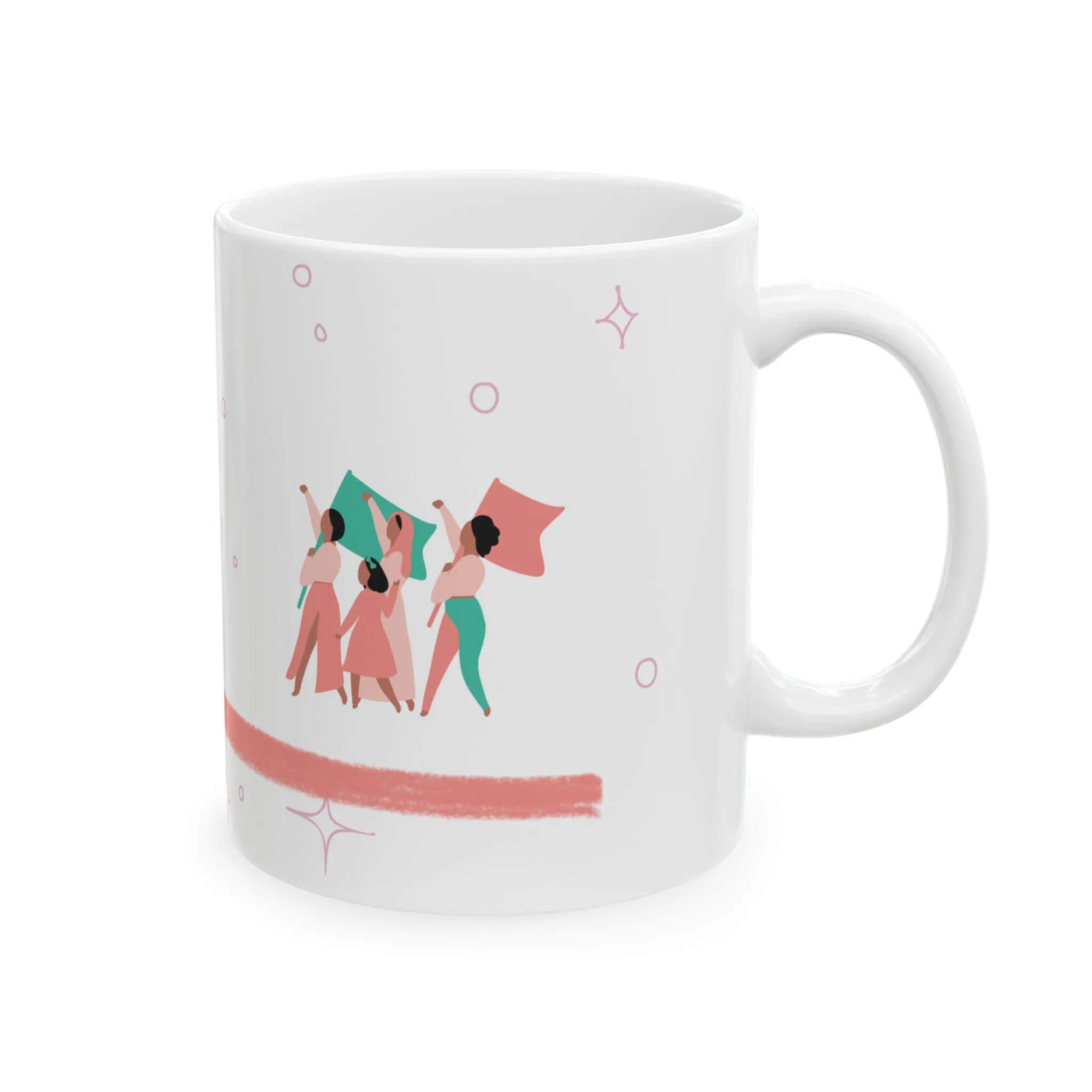 Girl Power Unity Mug, 11oz