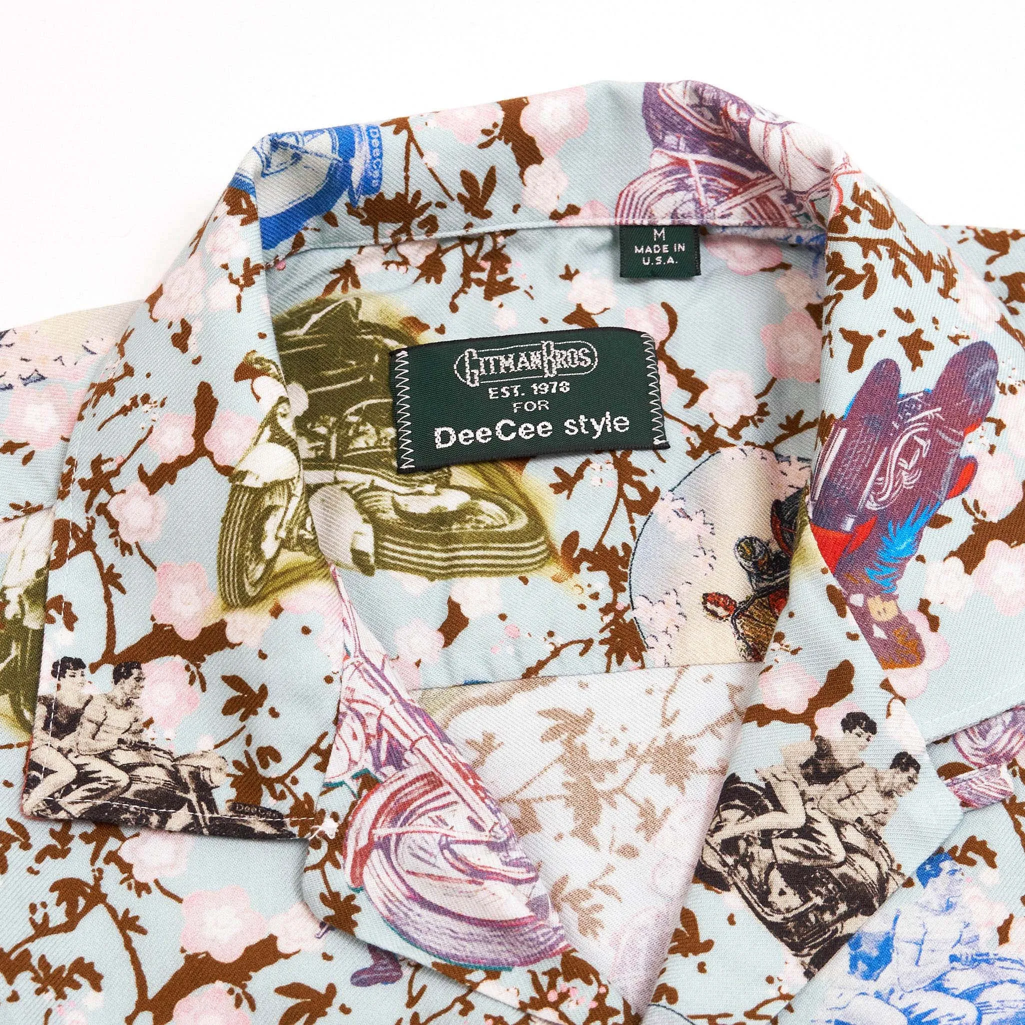 Gitman Vintage x DeeCee style Limited Hanami Shirt