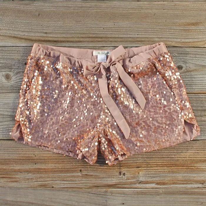 Glitter Girl Party Shorts