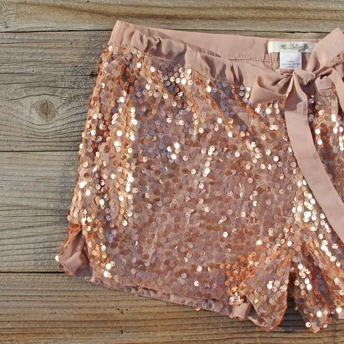 Glitter Girl Party Shorts