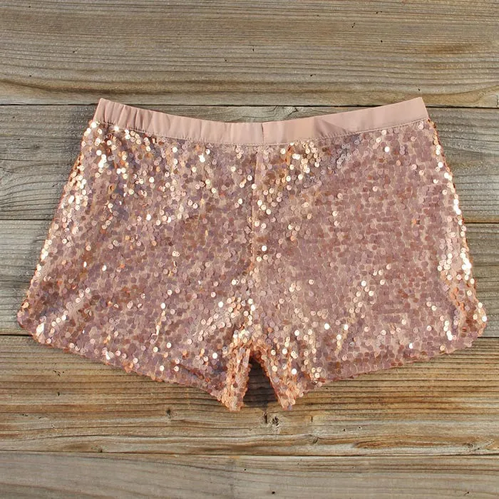 Glitter Girl Party Shorts