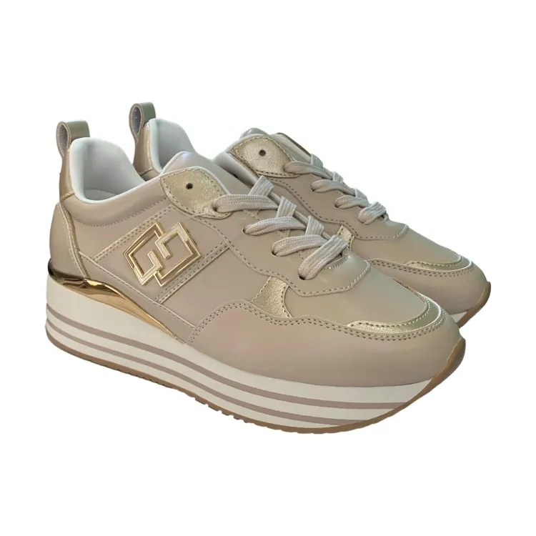 Gold & Gold GB833 Sneakers Beige