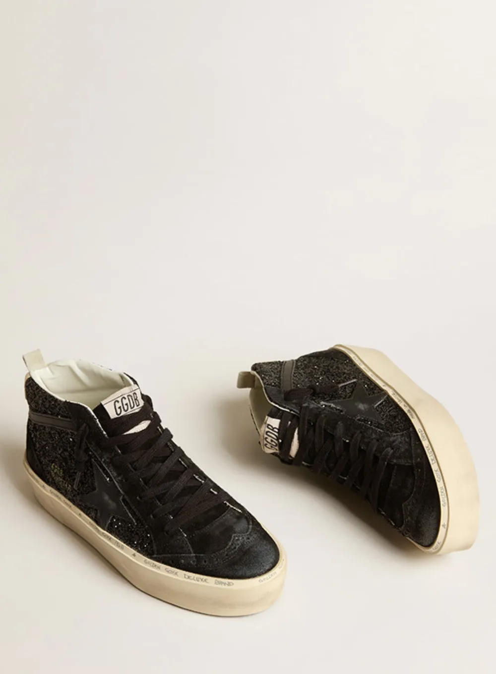 GOLDEN GOOSE | Mid-Star Glitter Sneaker