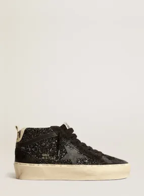 GOLDEN GOOSE | Mid-Star Glitter Sneaker