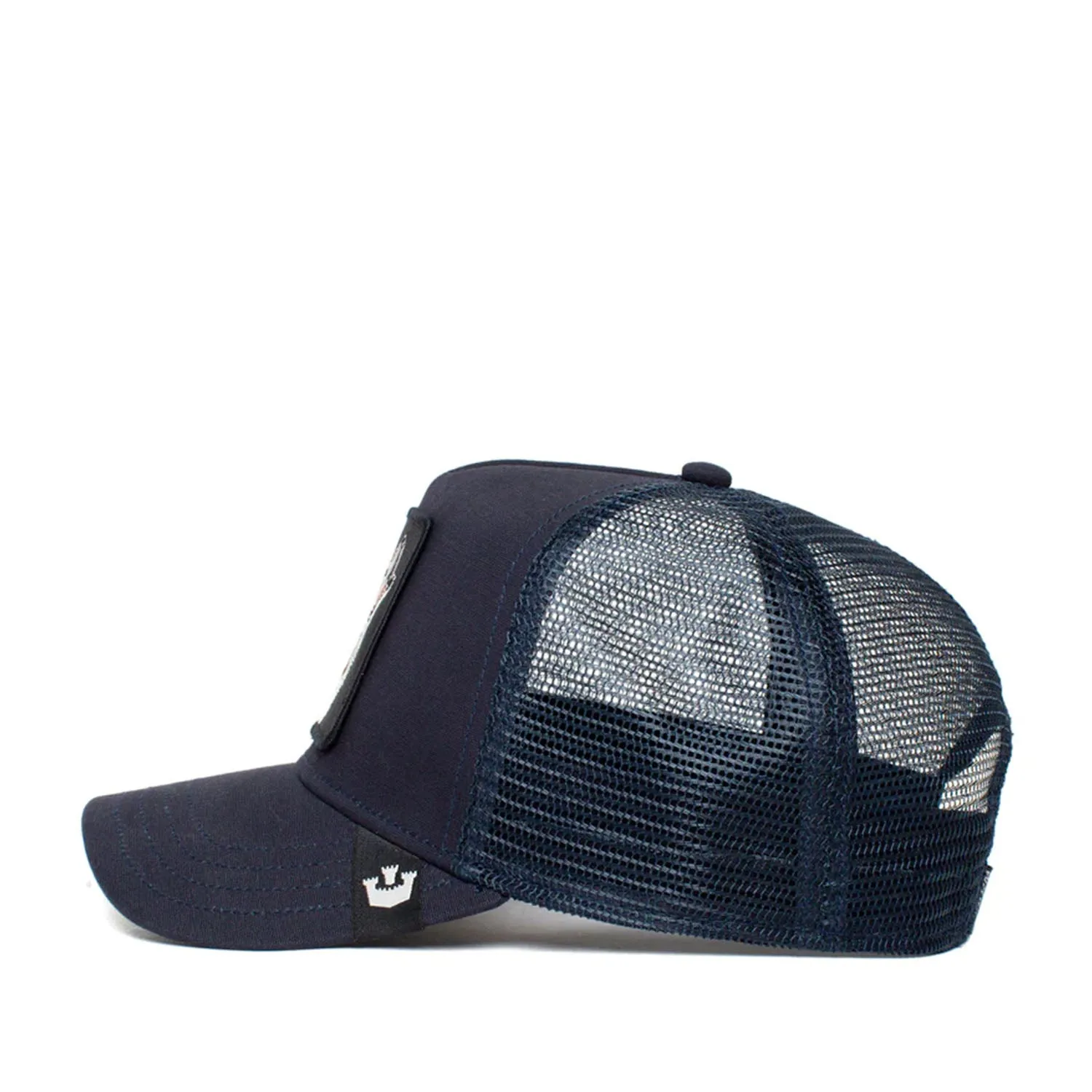 Goorin Bros. The Lone Wolf Trucker Hat in Navy