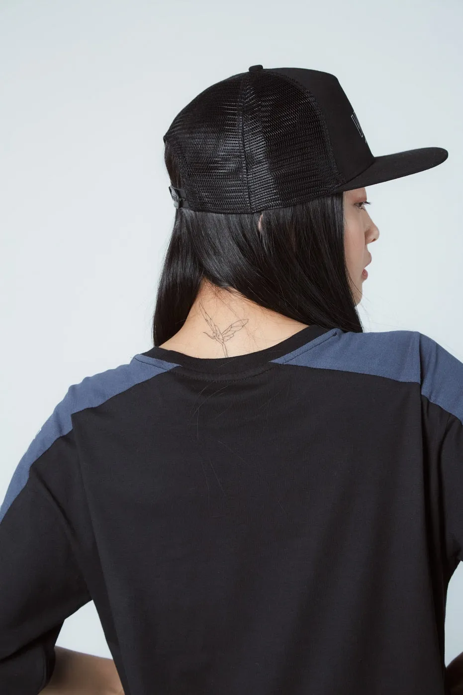 Vulk Outline Flat Trucker Cap.