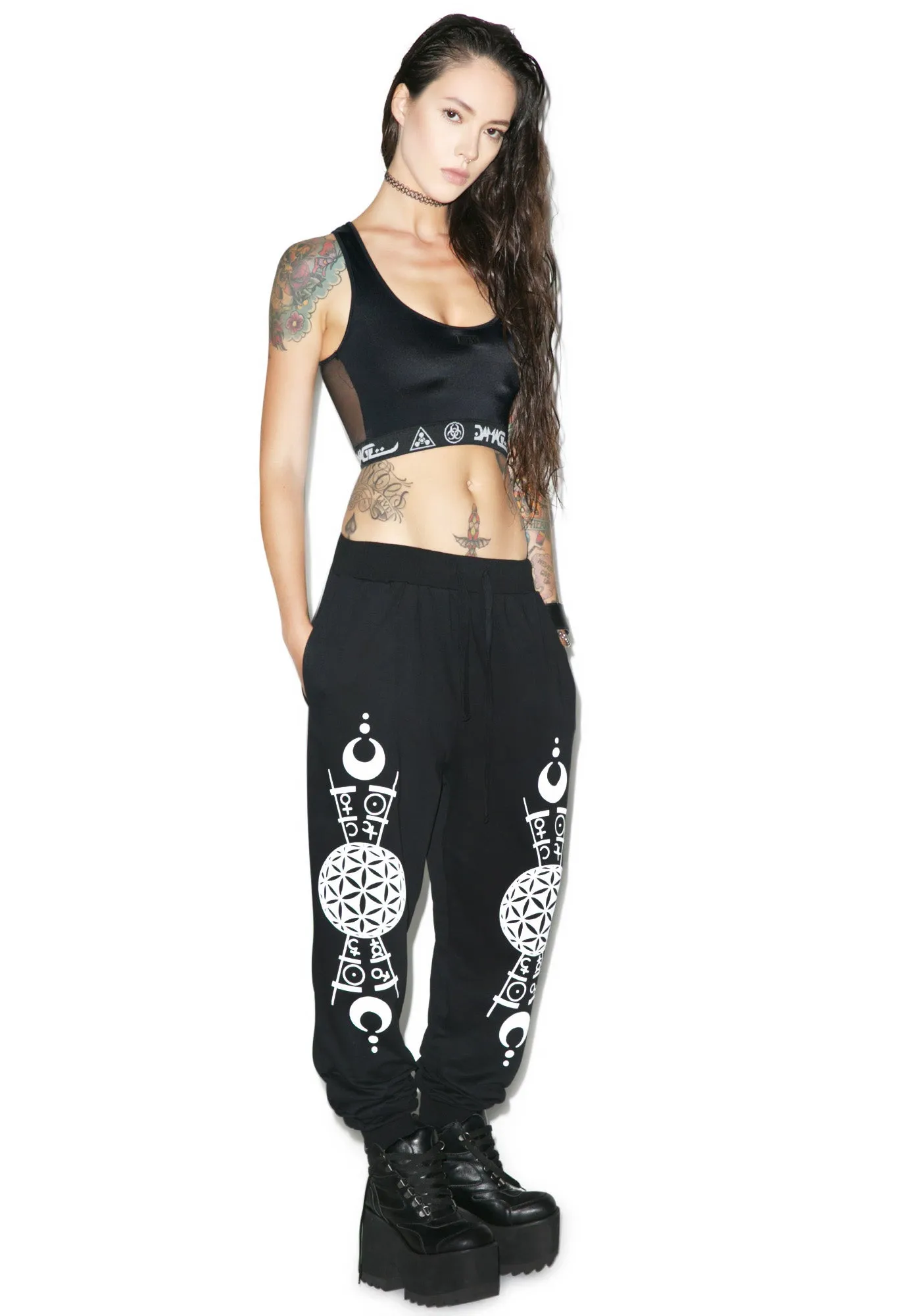 Gracefully Printed Sweatpants