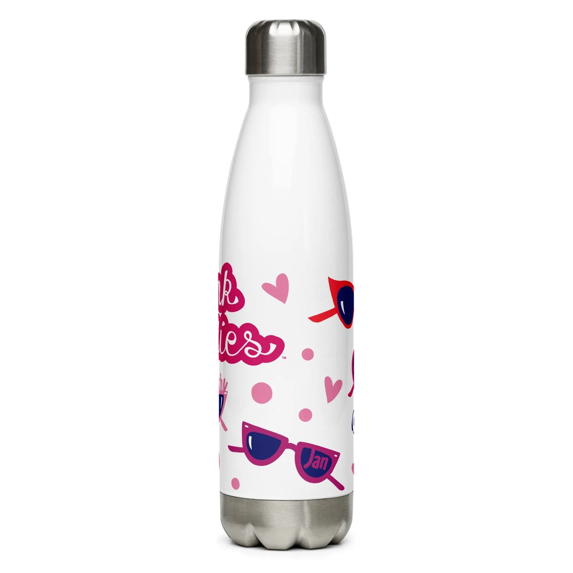 Grease Pink Ladies Girl Gang Stainless Steel Water Bottle