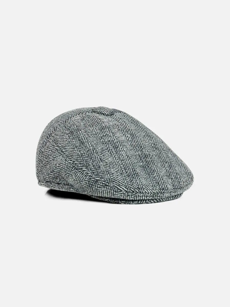 Grey Flat Cap - FAC22-058