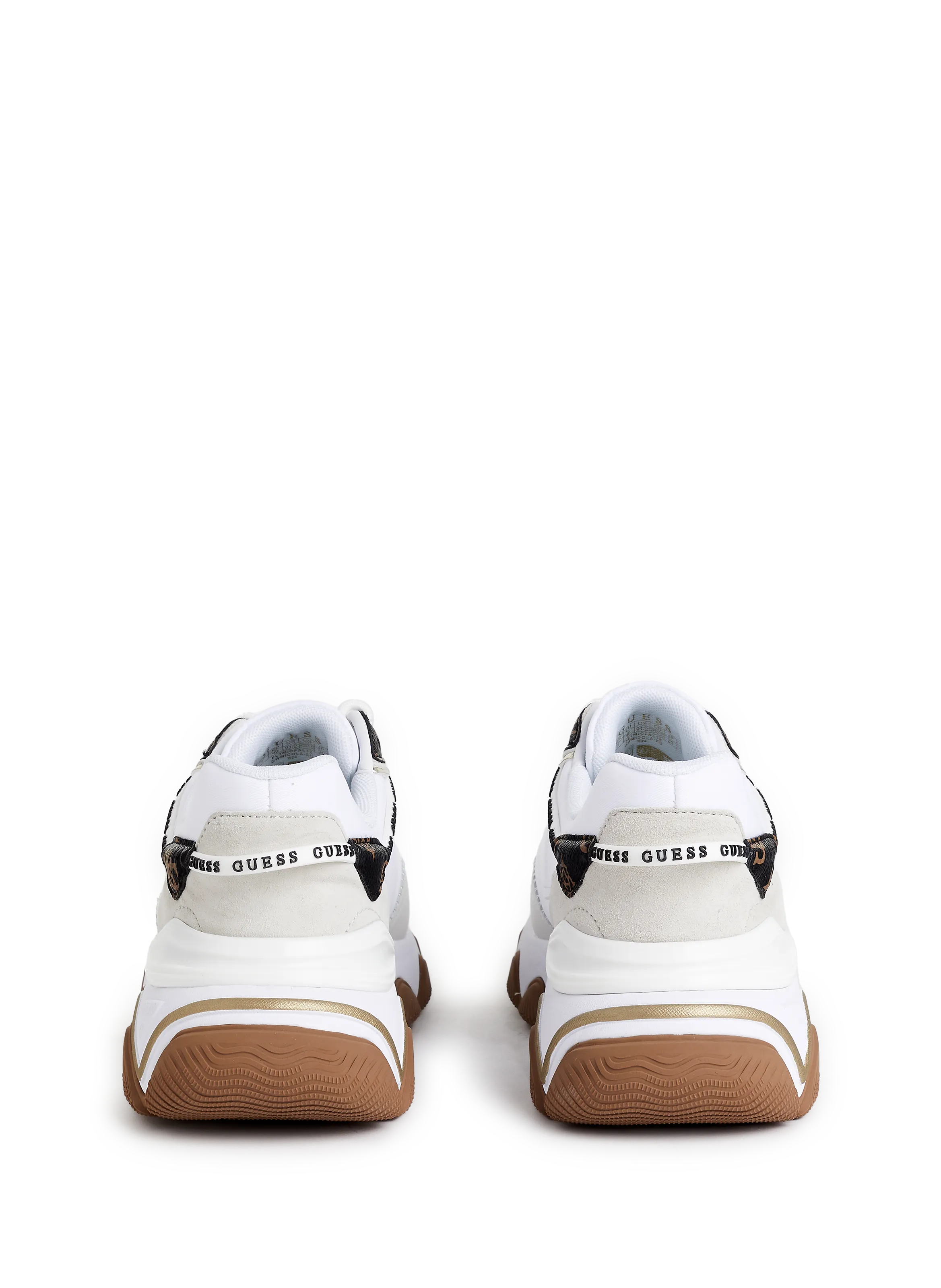 GUESS  Micola bi-material sneakers - Beige