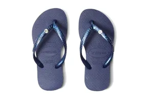 Havaianas Kids Slim Crystal SW II Flip Flop Sandal (Toddler/Little Kid/Big Kid)