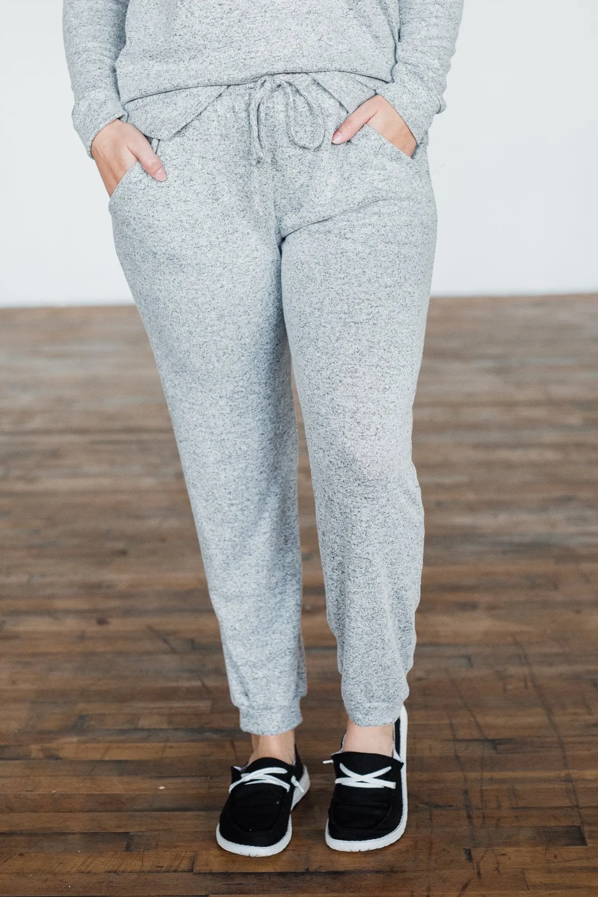 Heather Grey Joggers - Available for All Locations