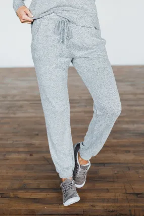 Heather Grey Joggers - Available for All Locations