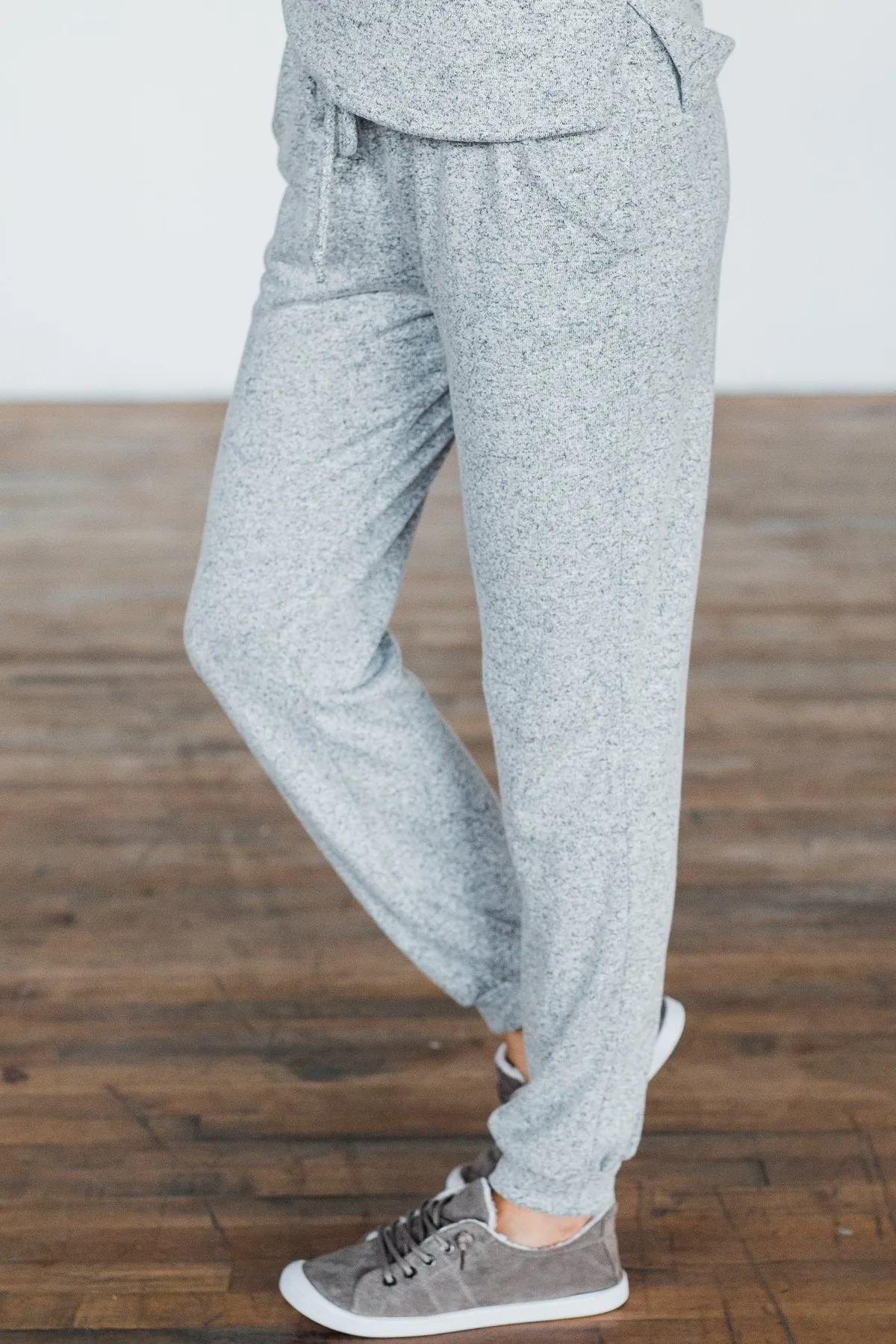 Heather Grey Joggers - Available for All Locations