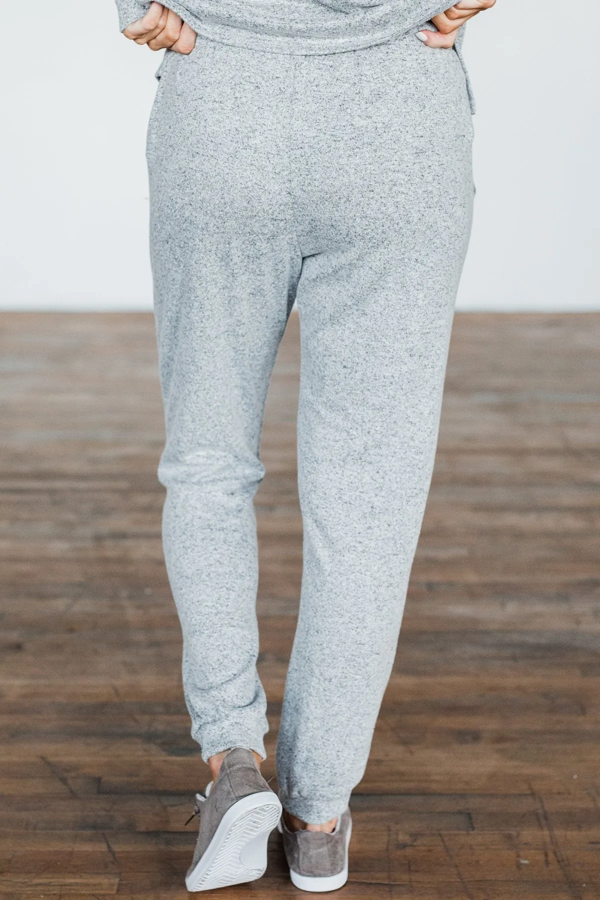 Heather Grey Joggers - Available for All Locations