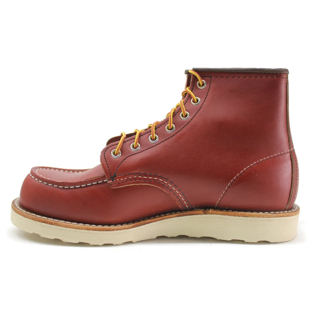 Heritage Full Grain Leather 6 Inch Classic Men's Moc Toe Boots