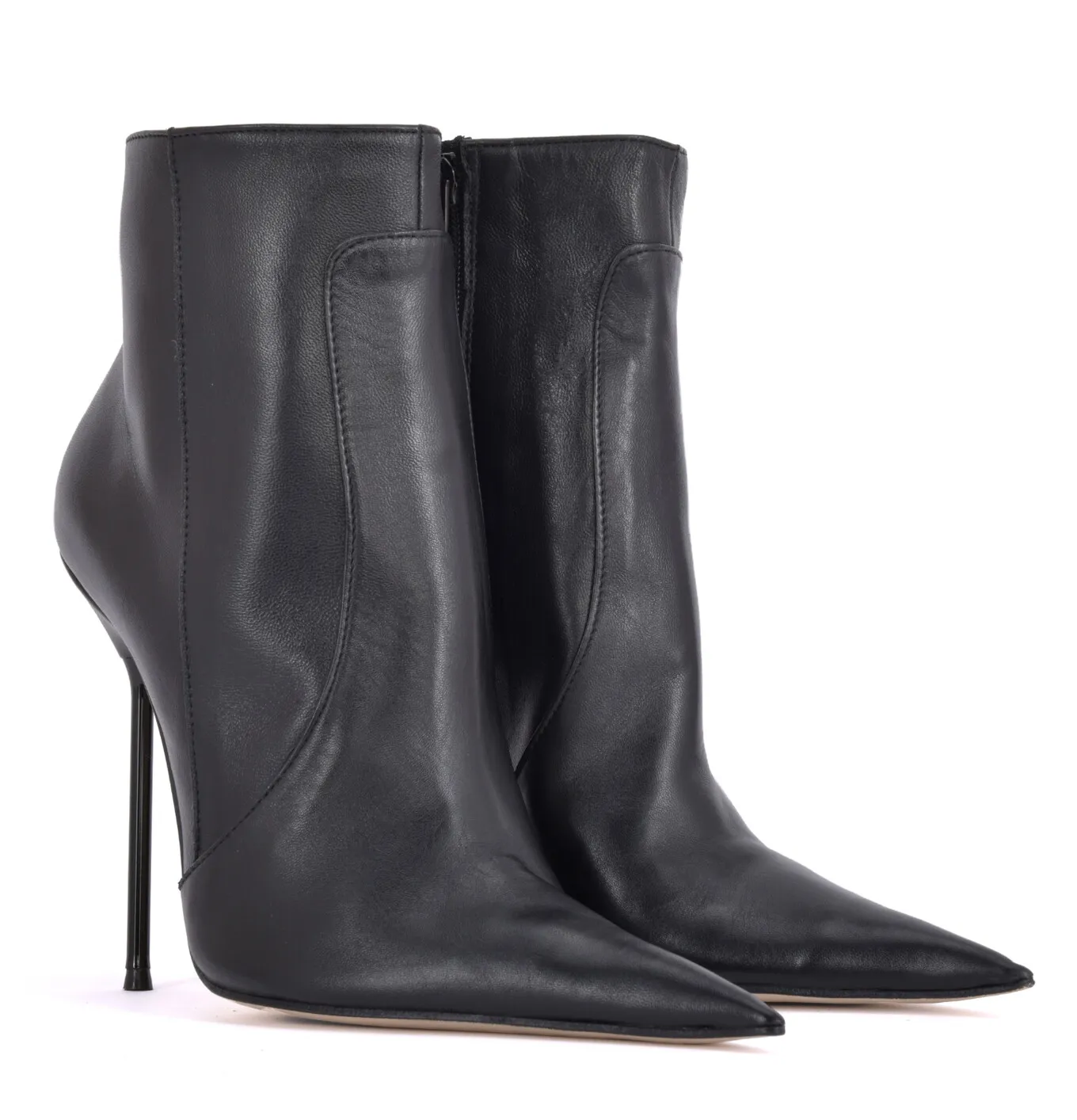 High Italian ankle boots ATHENA with metal heels