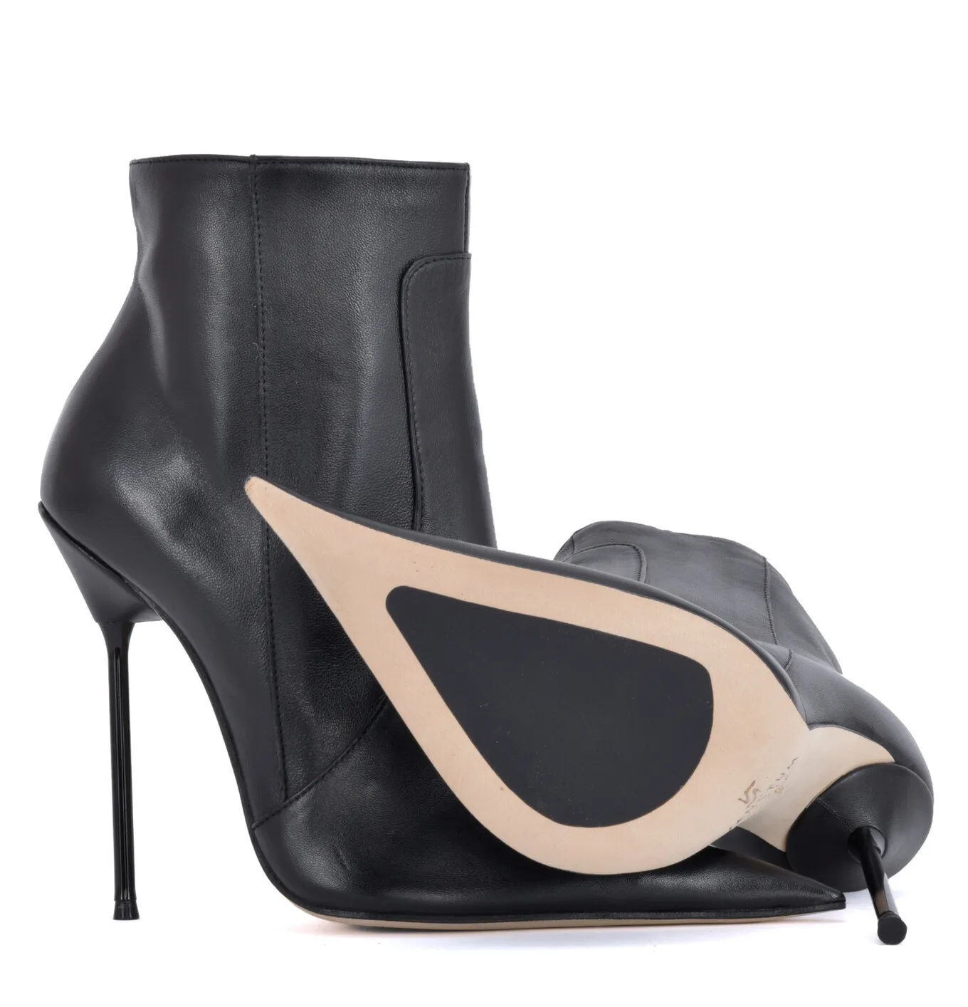 High Italian ankle boots ATHENA with metal heels