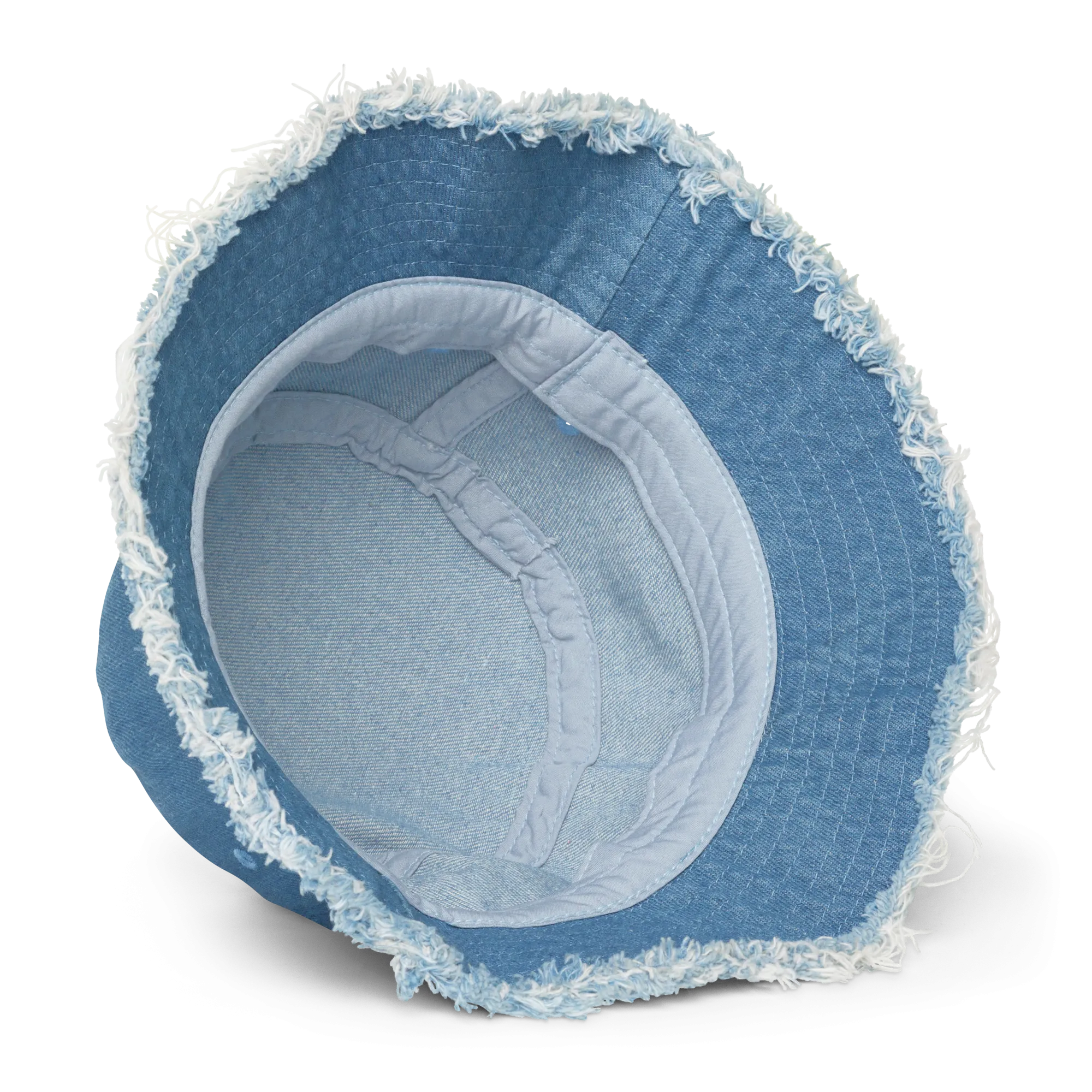 Homies Distressed Denim Bucket Hat