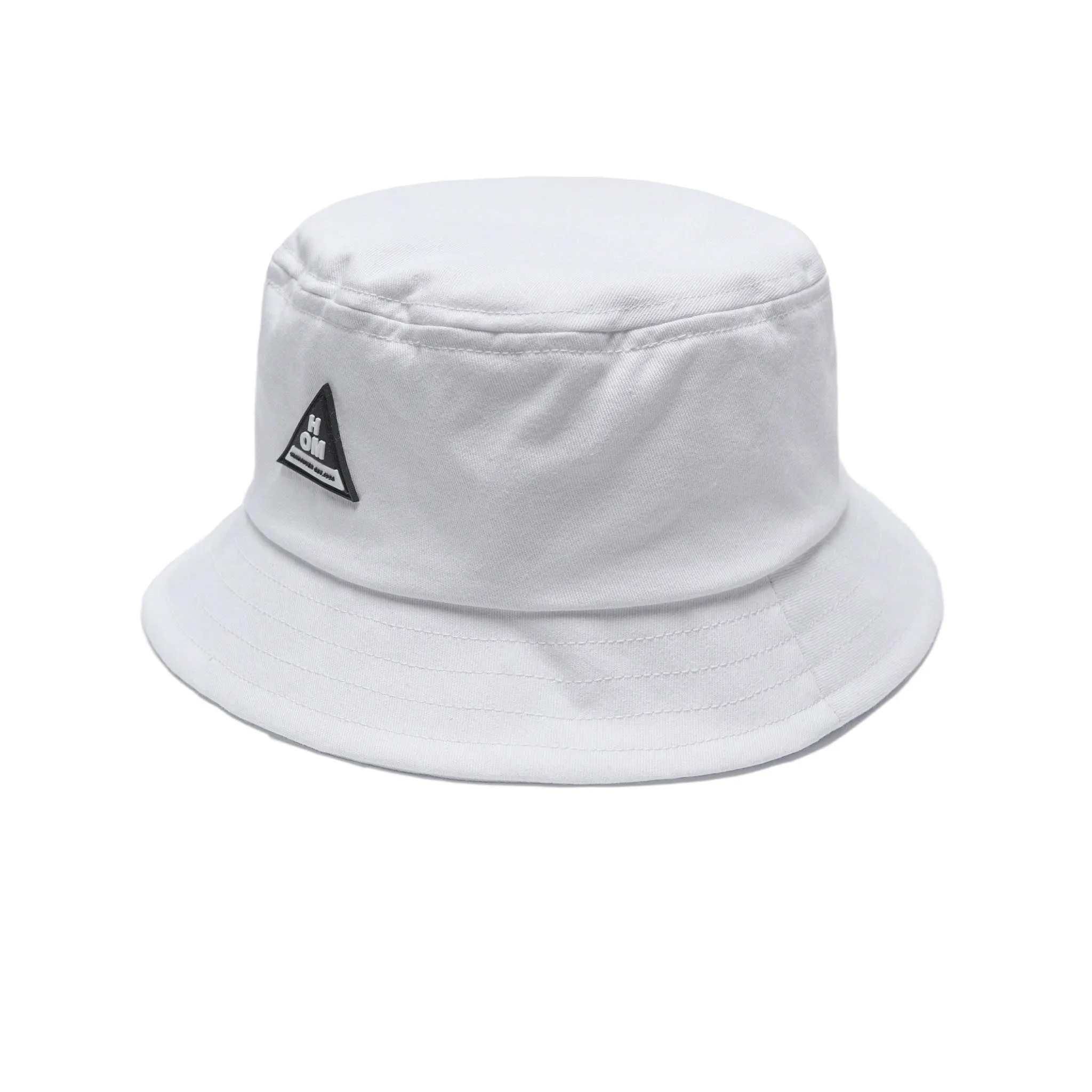 HOMME+ Woven Bucket Hat White