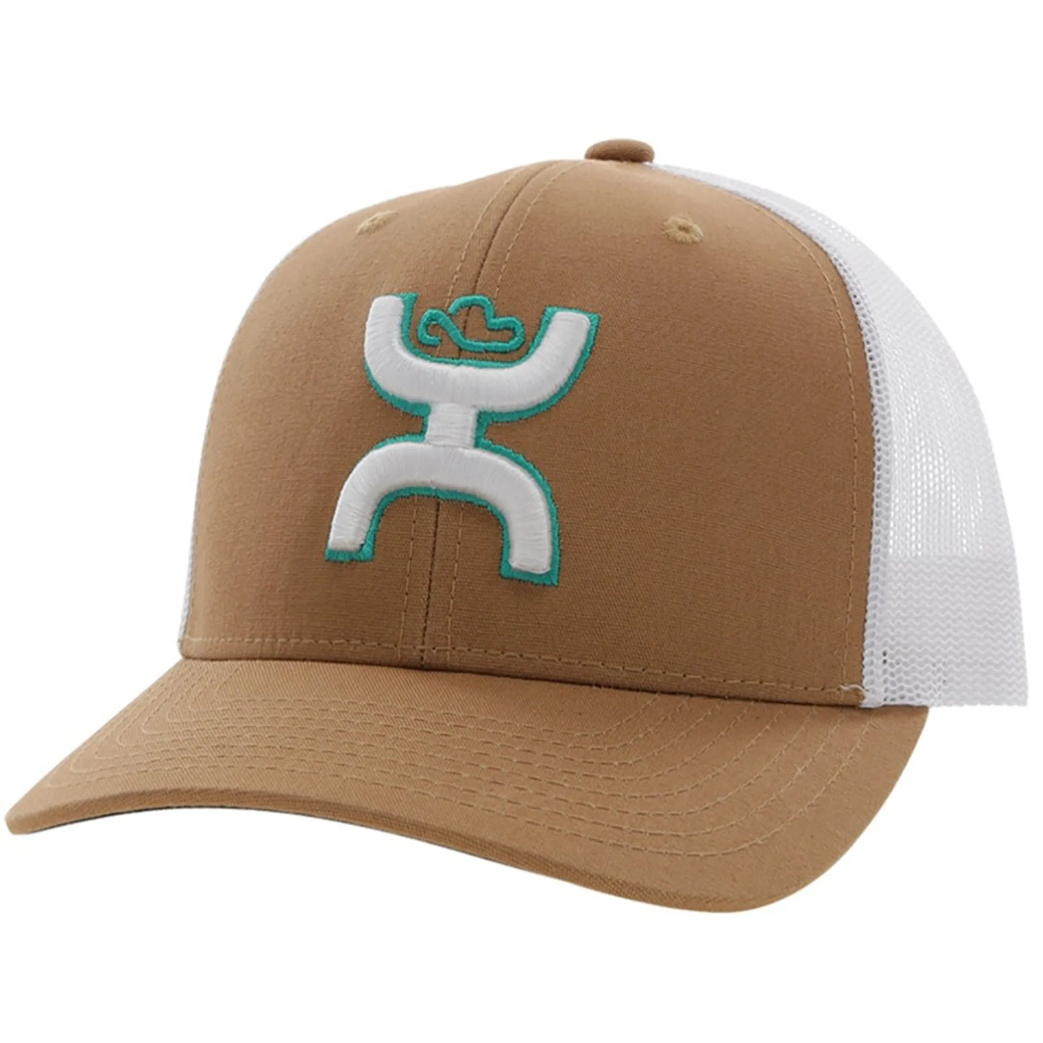 Youth Sterling Tan & White Cap - Hooey