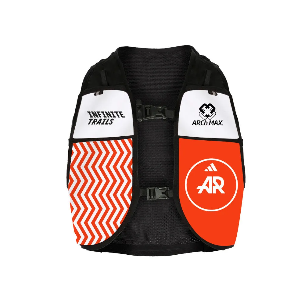 INFINITE TRAILS 2023 Orange | aR Flat + 2 Hydraflask de 500ml + Quiverbag