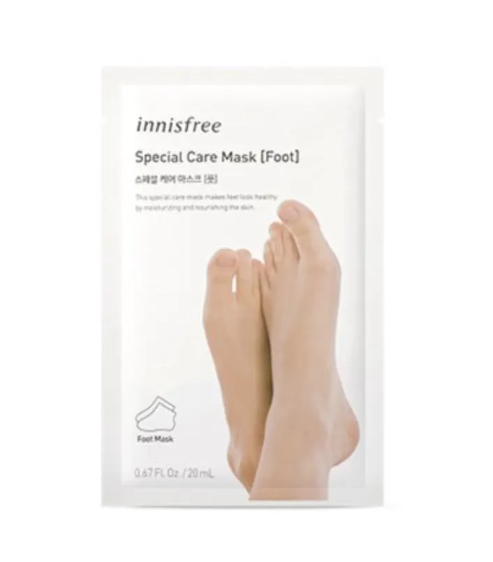 INNISFREE Special Care Moisturizing Foot Mask for Heel and Dead Skin