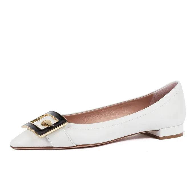 Inula Ballerina White Women's Shoes