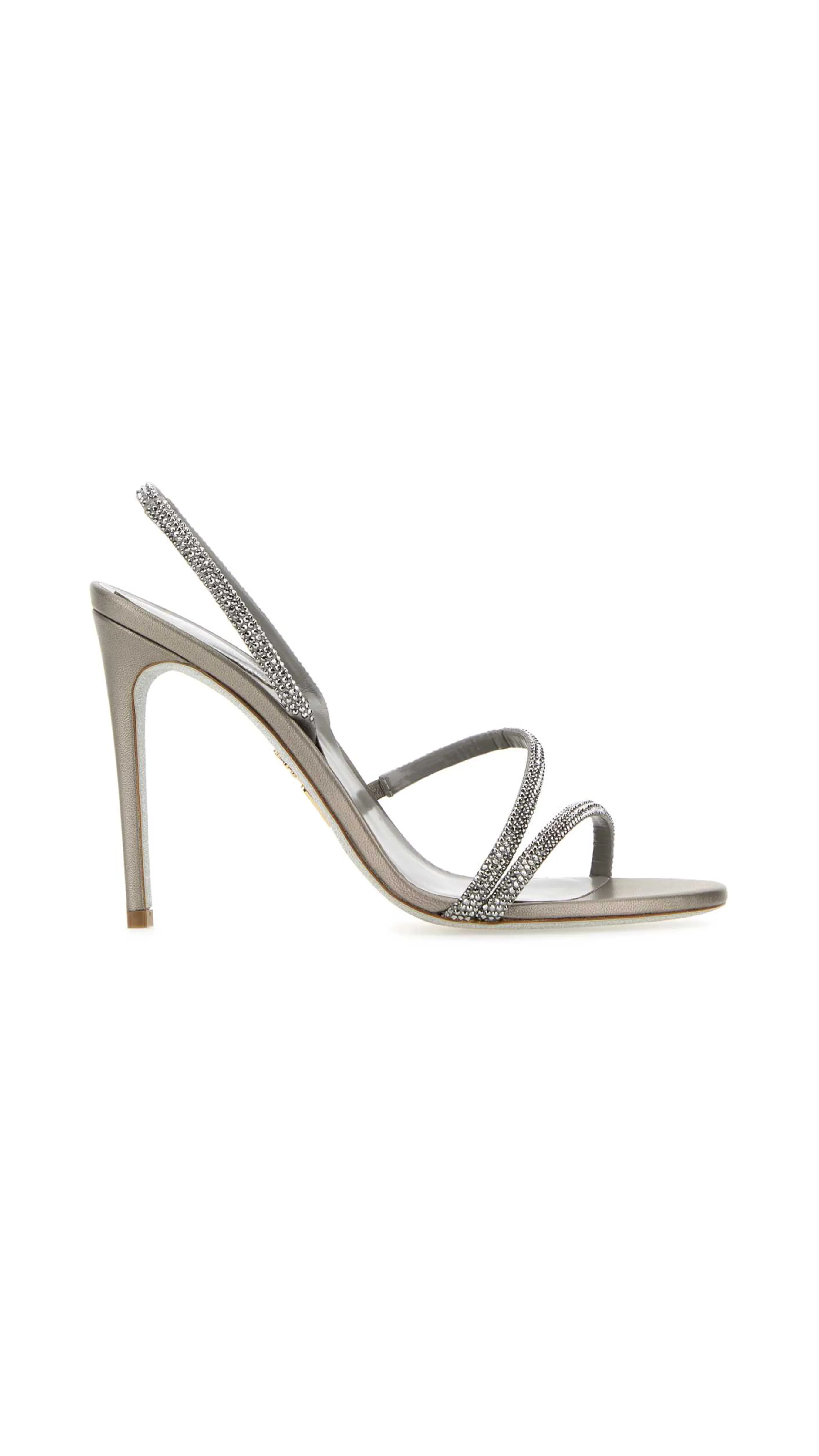 Grey Irina Crystal Sandal