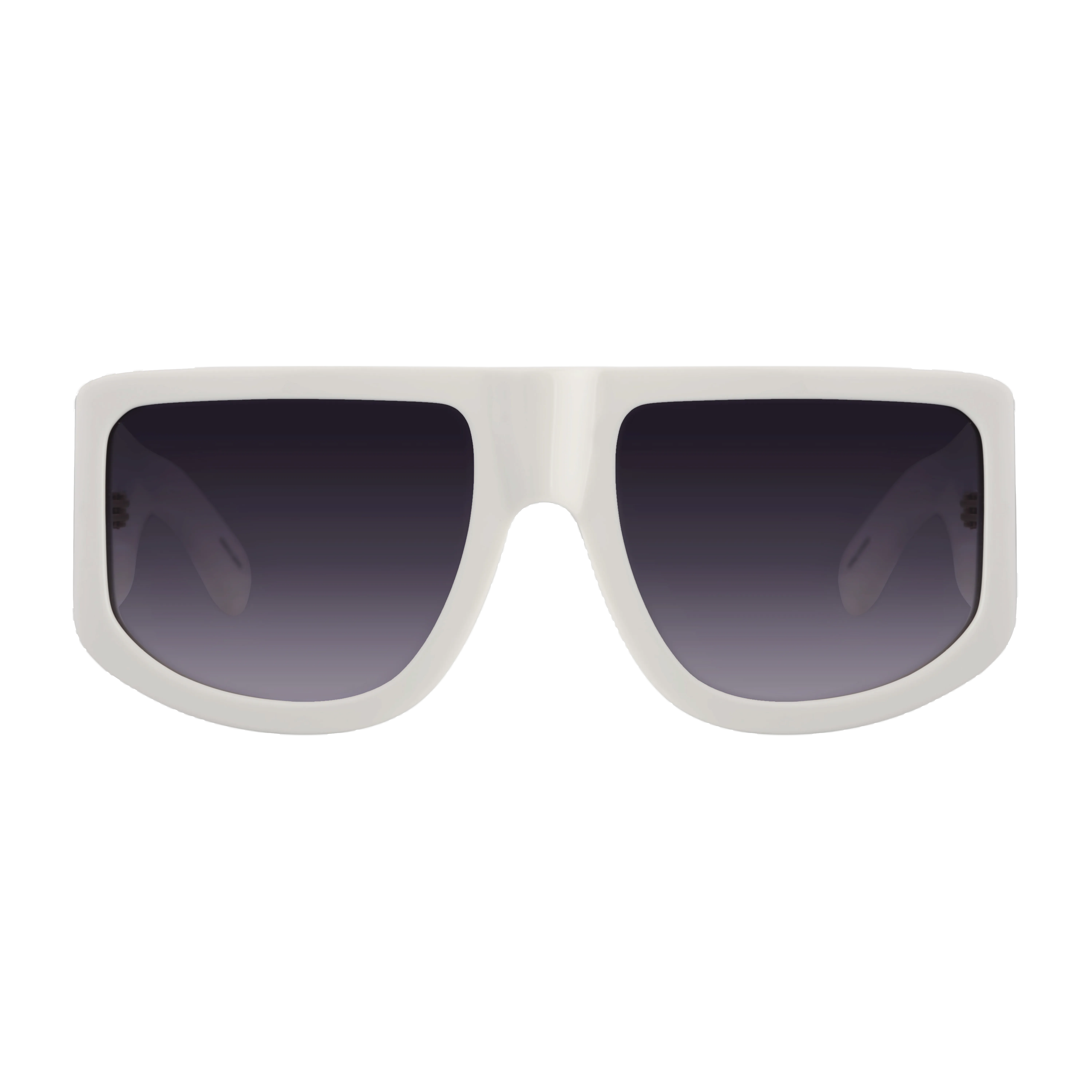 White Sunglasses with Crystals for the It Girl