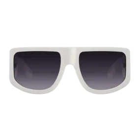 White Sunglasses with Crystals for the It Girl