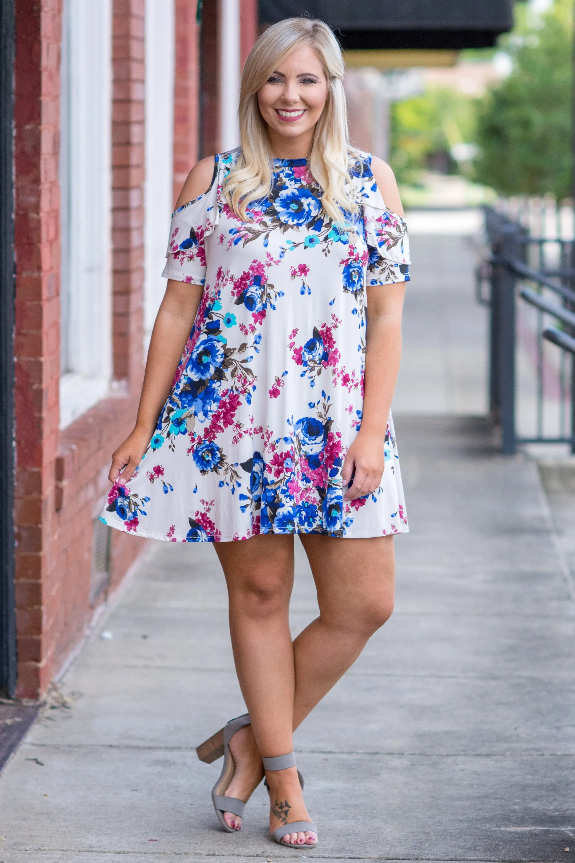 Ivory Dreamer Dress - Happy