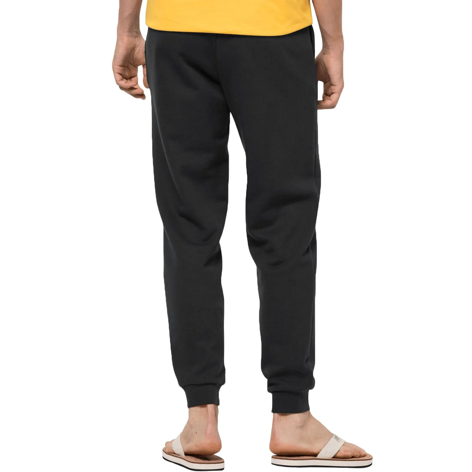 Jack Wolfskin Mens Essential Joggers - Black