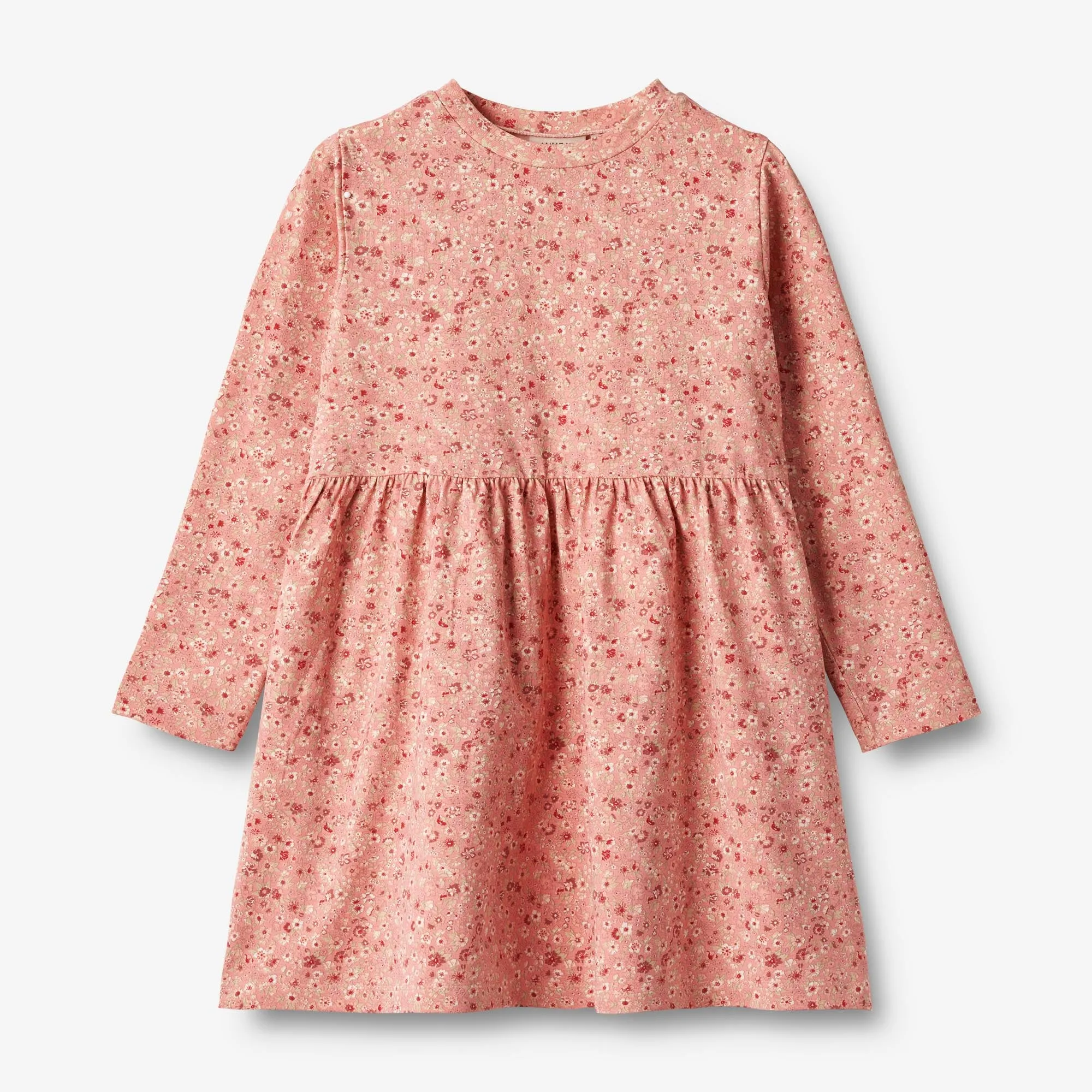 Jersey Dress L/S Sessa - rosette flowers