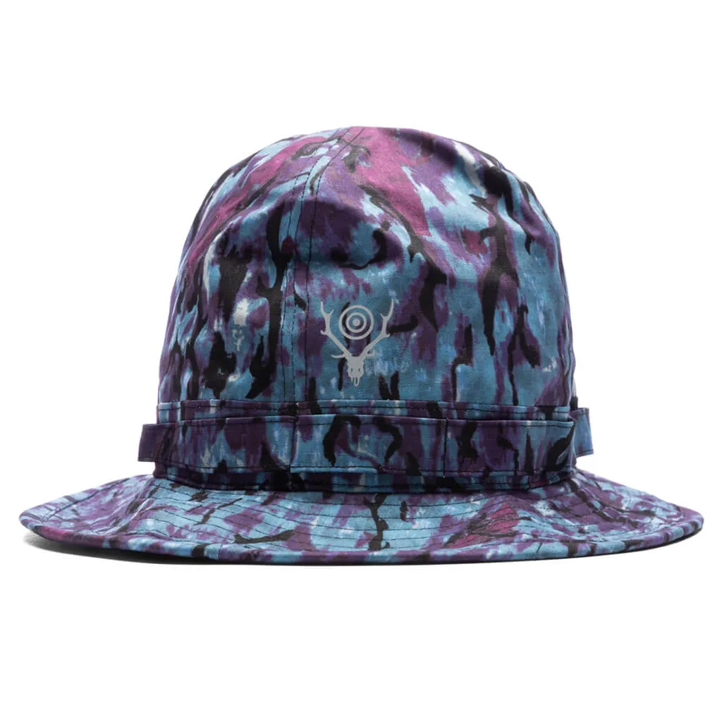 Jungle Hat Horn Camo Cotton Ripstop 3Layer