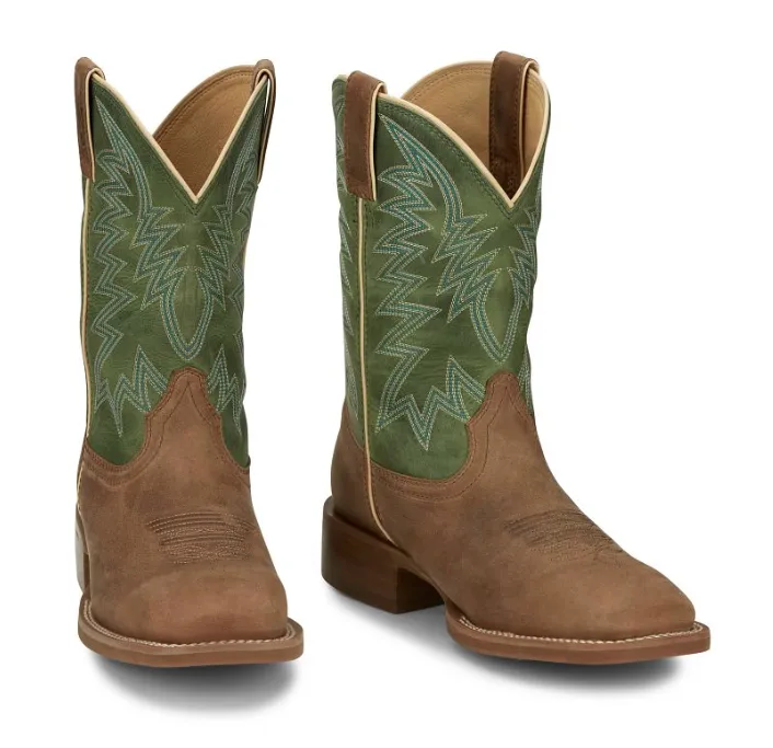 Justin WESTERN Men's Boots BIG BUCKS 11