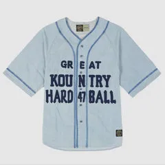 Kapital Baseball Great Kountry Hard Ball 47 Shirt