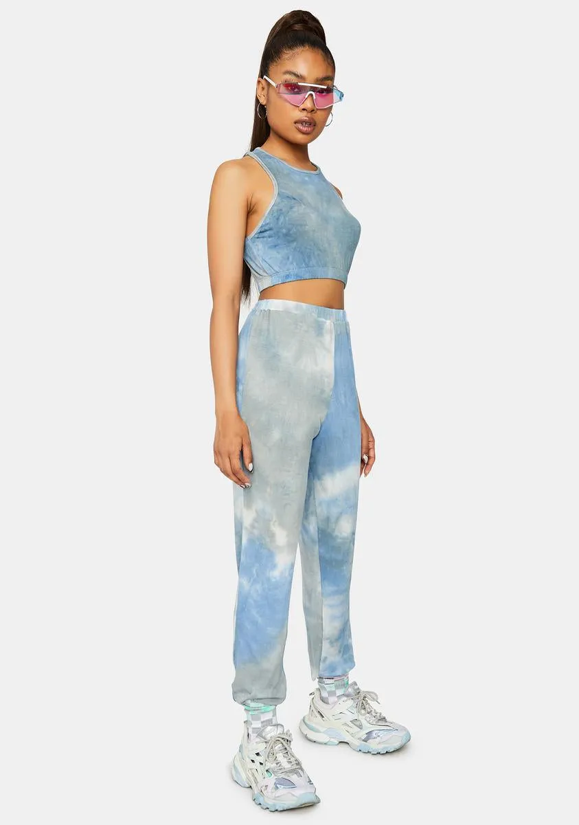 Keep It Chill Tie Dye Joggers Set-