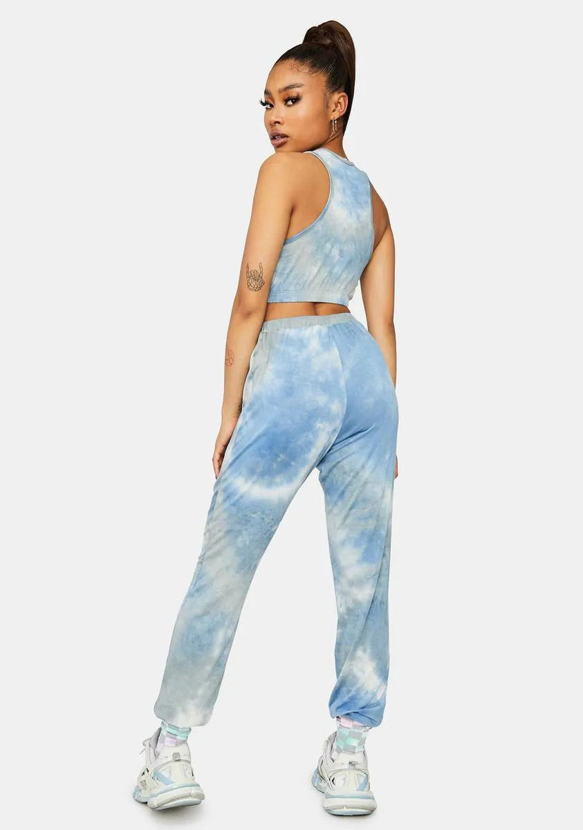 Keep It Chill Tie Dye Joggers Set-