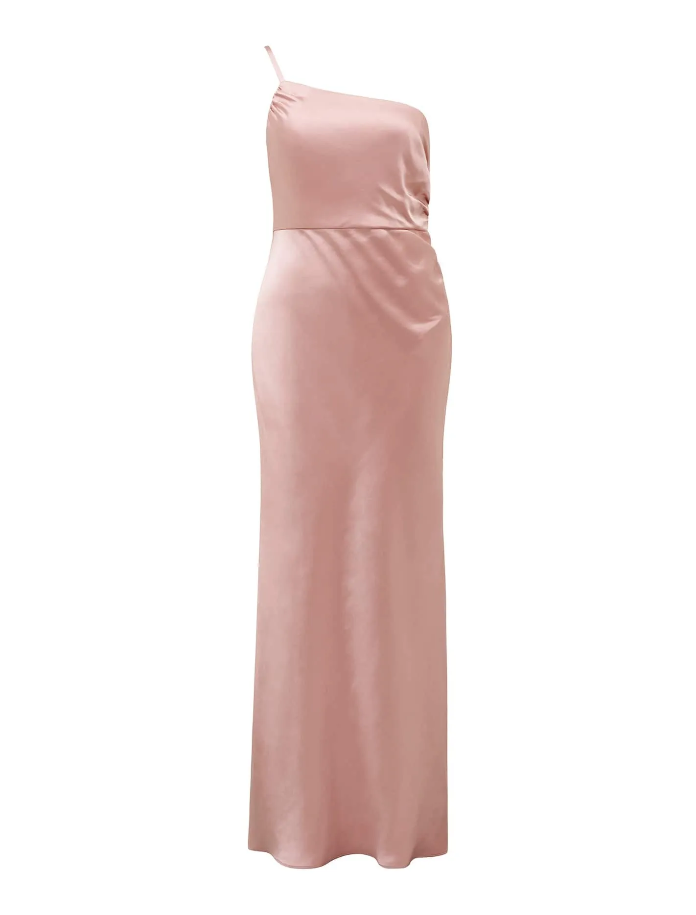 Petite One Shoulder Maxi Dress